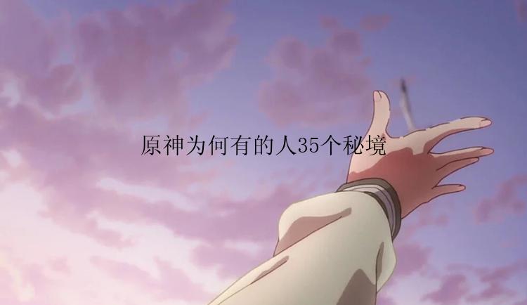 原神为何有的人35个秘境