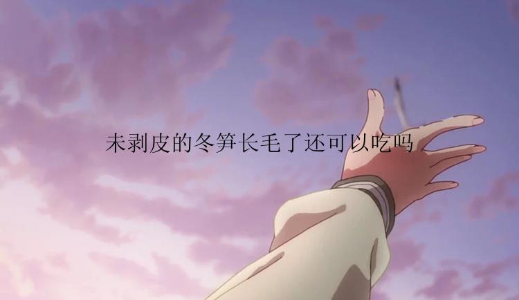 未剥皮的冬笋长毛了还可以吃吗