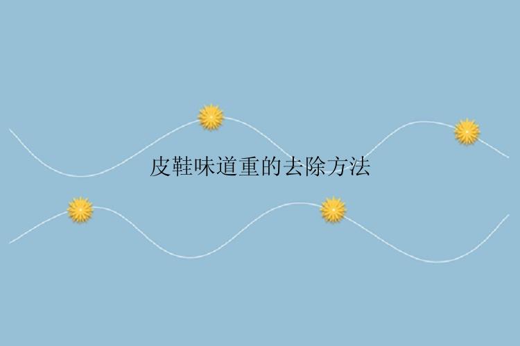 皮鞋味道重的去除方法