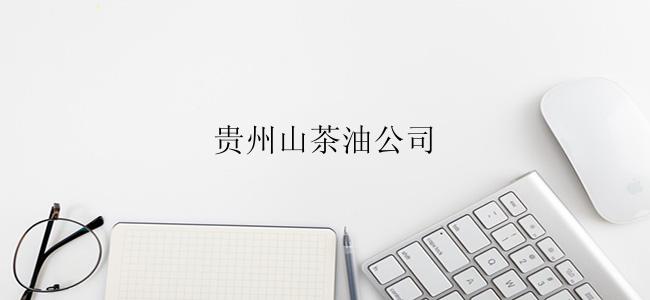 贵州山茶油公司