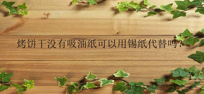 烤饼干没有吸油纸可以用锡纸代替吗？