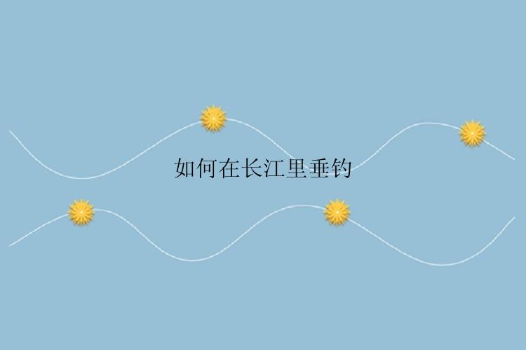 如何在长江里垂钓