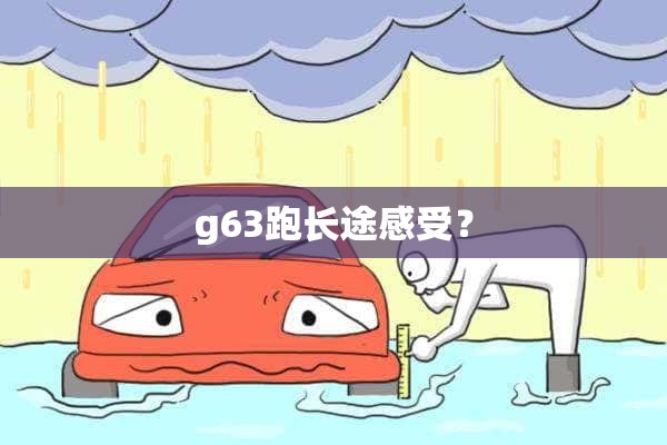 g63跑长途感受？