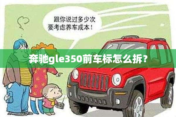 奔驰gle350前车标怎么拆？