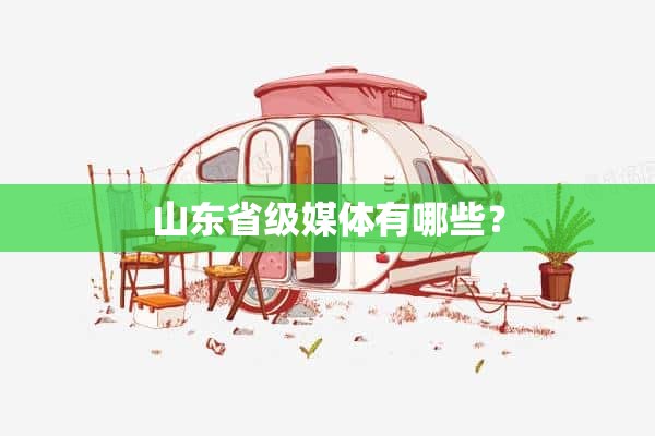 山东省级媒体有哪些？