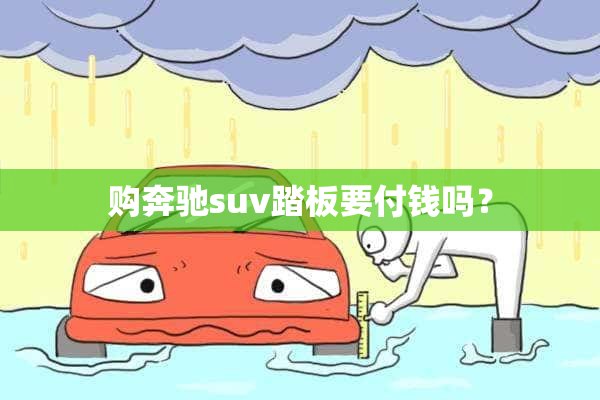 购奔驰suv踏板要付钱吗？