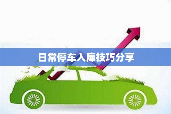 日常停车入库技巧分享