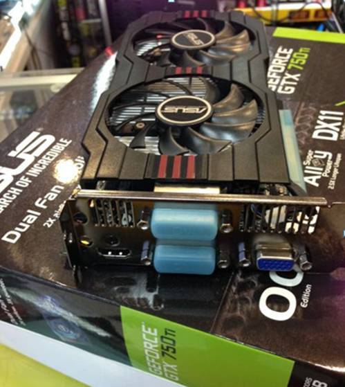 华硕gtx750ti单风扇