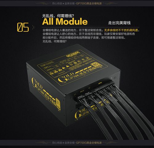 鑫谷gp600g黑金版是模组电源吗
