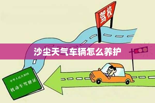 沙尘天气车辆怎么养护