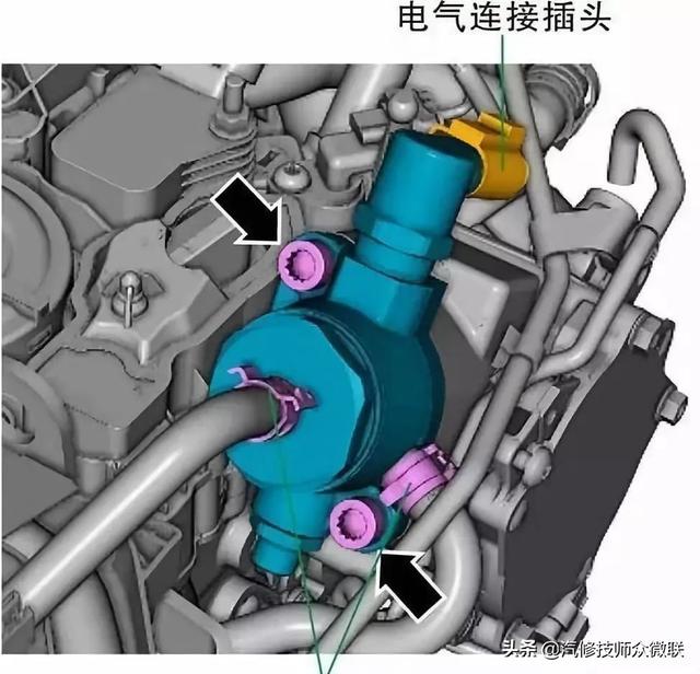 大众ea888发动机正时数据流标准（大众EA888发动机正时链条和高压油泵安装图）(25)
