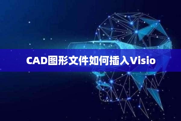 CAD图形文件如何插入Visio