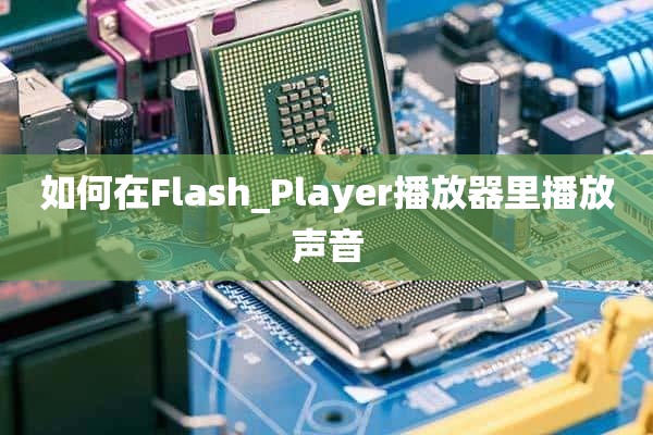 如何在Flash_Player播放器里播放声音