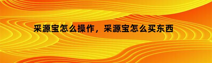 如何使用采源宝进行商品采购及操作说明