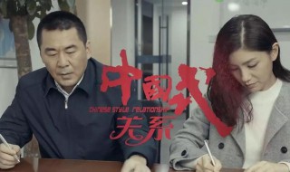 中国式关系家庭电视剧演员表 中国式关系的简单介绍