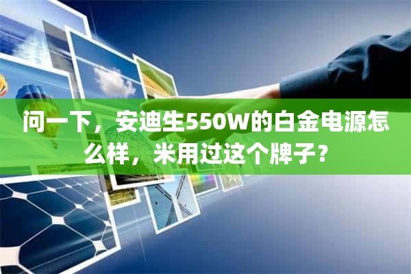 问一下，安迪生550W的白金电源怎么样，米用过这个牌子？