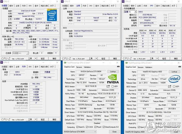 i3 4160配gtx960