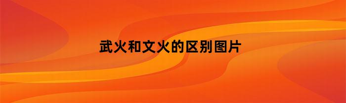 武火和文火的区别图片