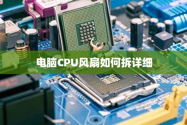 电脑CPU风扇如何拆详细