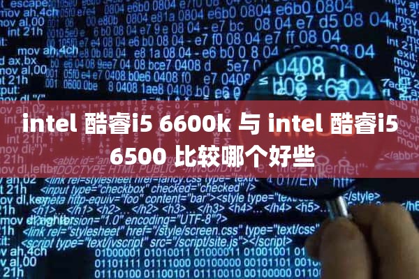 intel 酷睿i5 6600k 与 intel 酷睿i5 6500 比较哪个好些