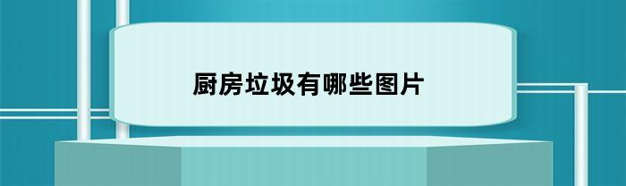 厨房垃圾有哪些图片
