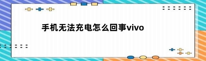 手机无法充电怎么回事vivo