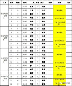 田头村国内篮球比赛时间表