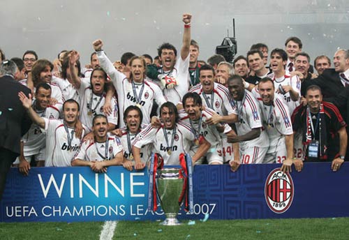 AC米兰欧冠夺冠纪录：国际米兰一共获得过几次欧冠？