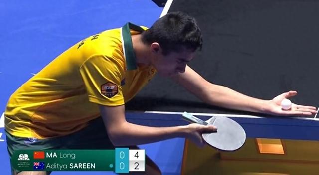 澳门世界杯羽毛球比赛：马龙横扫15岁新星，比赛尚未结束，对手也笑了