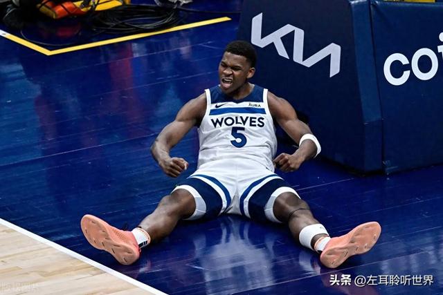 NBA季后赛西部变天，掘金惨败森林狼，约基奇16+16拼尽全力