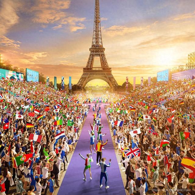 巴黎奥运会开幕式闹翻天，什么富鬼帝国，实力尽显难以承受