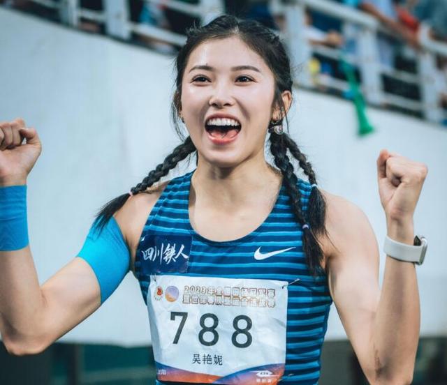 中国田径新女神降临！26岁颜值爆表，势必亚运会夺冠
