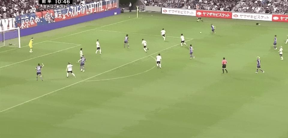 日联杯半场战报：中村帆高神勇扑救，荒木隼人受伤离场，广岛三箭暂0-0FC东京(1)