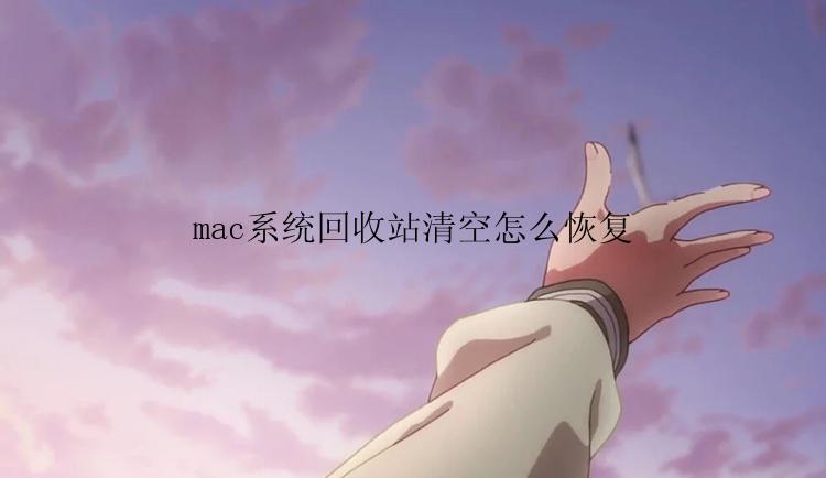 mac系统回收站清空怎么恢复