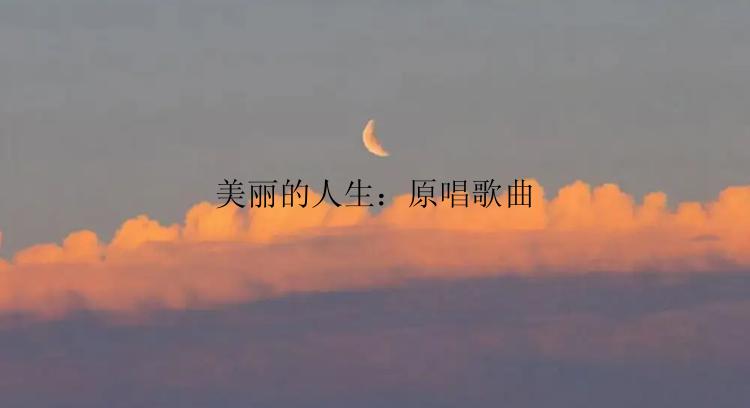 美丽的人生：原唱歌曲