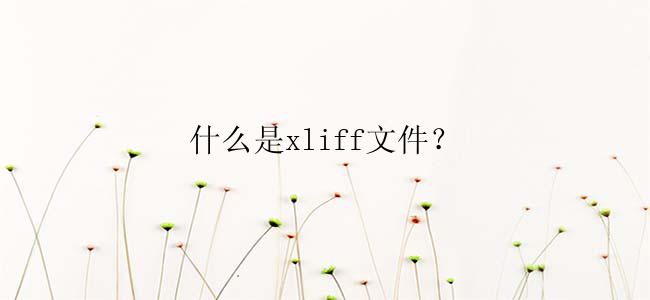 什么是xliff文件？