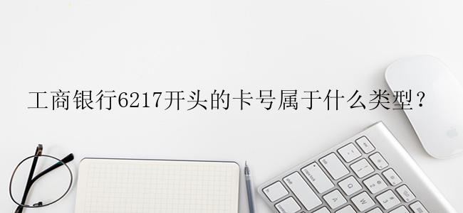 工商银行6217开头的卡号属于什么类型？