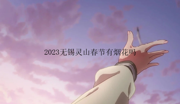 2023无锡灵山春节有烟花吗