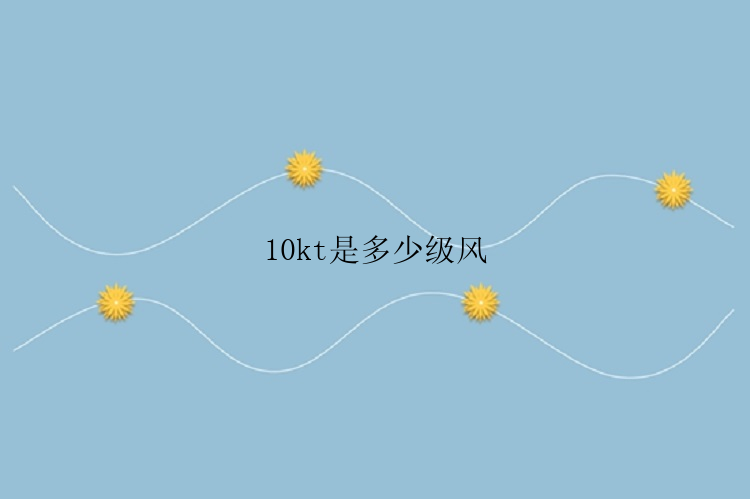 10kt是多少级风