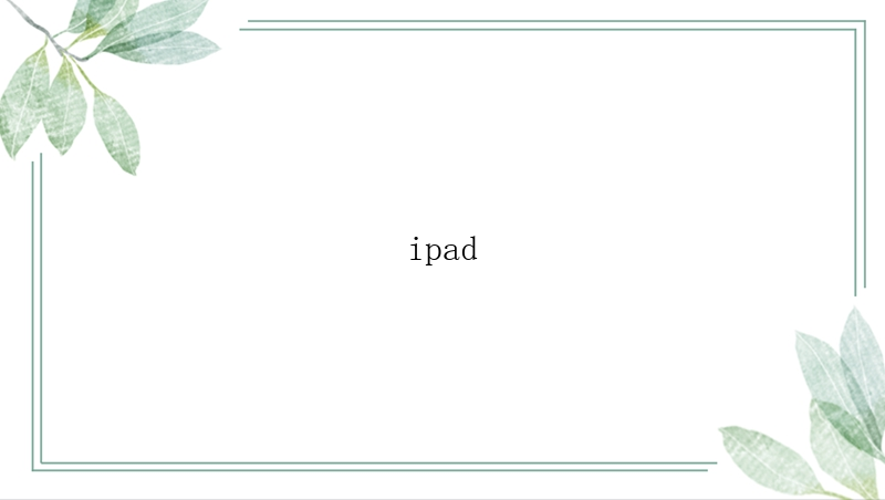 ipad