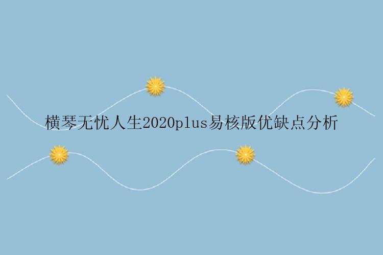 横琴无忧人生2020plus易核版优缺点分析