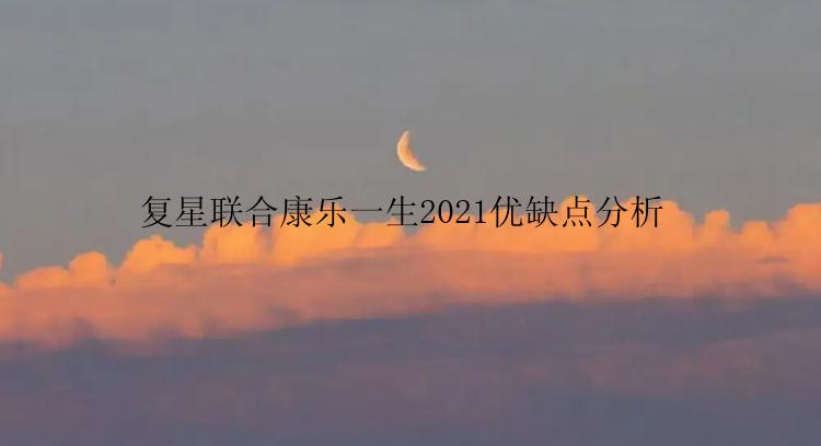 复星联合康乐一生2021优缺点分析 