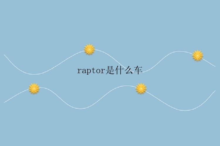 raptor是什么车