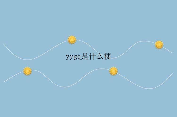 yygq是什么梗