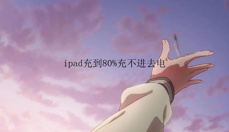 ipad充到80%充不进去电