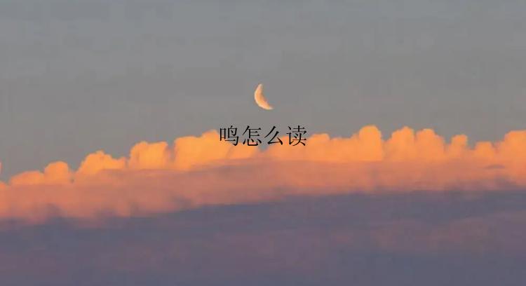 鸣怎么读