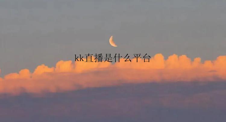 kk直播是什么平台