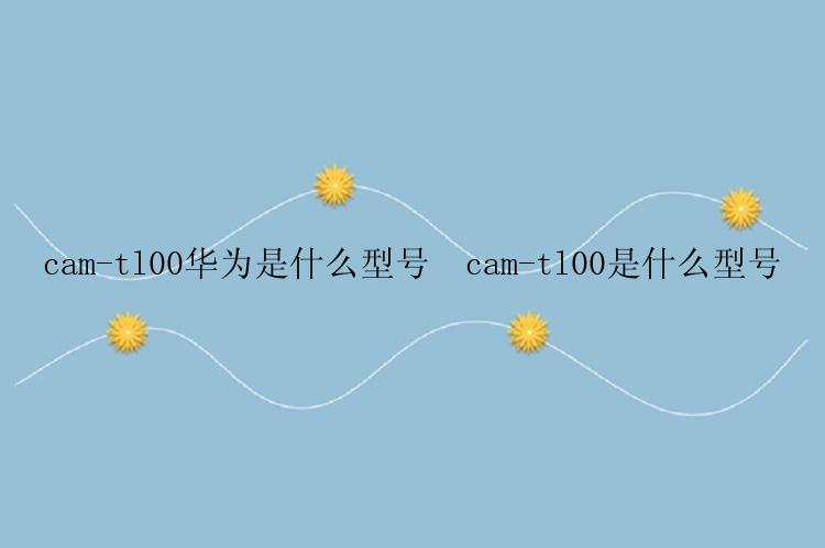 cam-tl00华为是什么型号  cam-tl00是什么型号