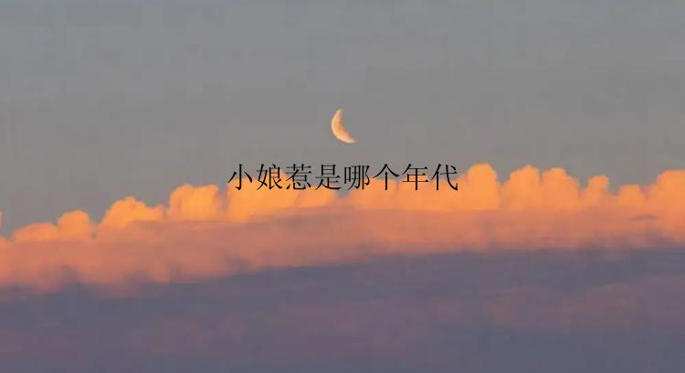 小娘惹是哪个年代