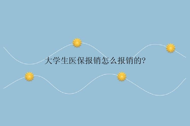 大学生医保报销怎么报销的?